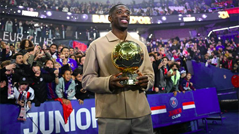 Quả bóng vàng Dembele tái xuất sau 6 tuần chấn thương